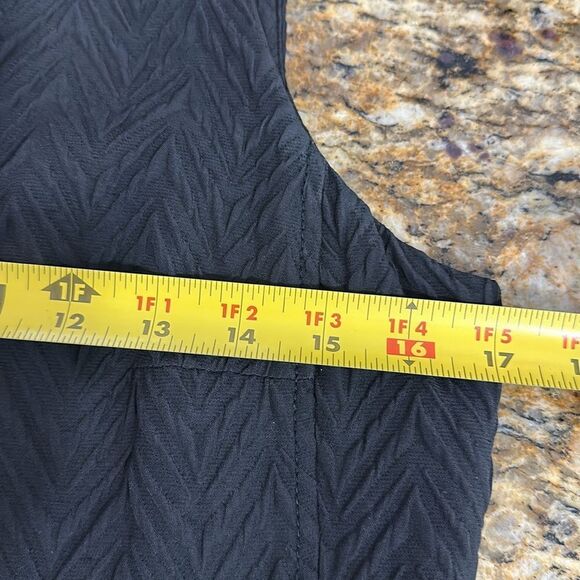 Desigual by Christian Lacroix Sleeveless Textured Black Dress Size 6 - Picture 8 of 13